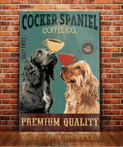 Cocker Spaniel Dog Canvas