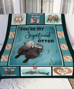 Otter Fleece Blanket