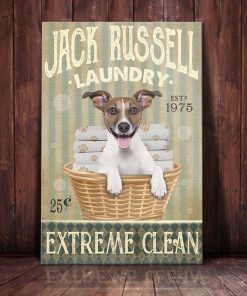 Jack Russell Terrier Dog Canvas