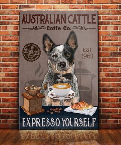 Australian Cattle Dog Canvas