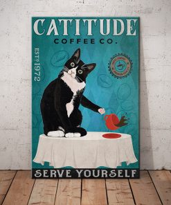 Tuxedo Cat Canvas