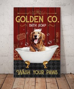Golden Retriever Dog Canvas