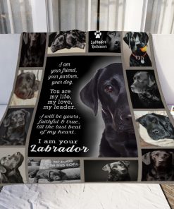 Labrador Retriever Dog Fleece Blanket
