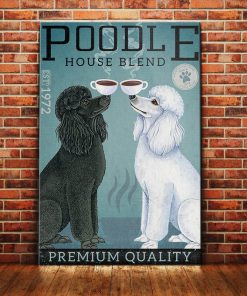 Poodle Dog Canvas
