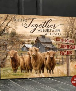 Highland Cattle Canvas