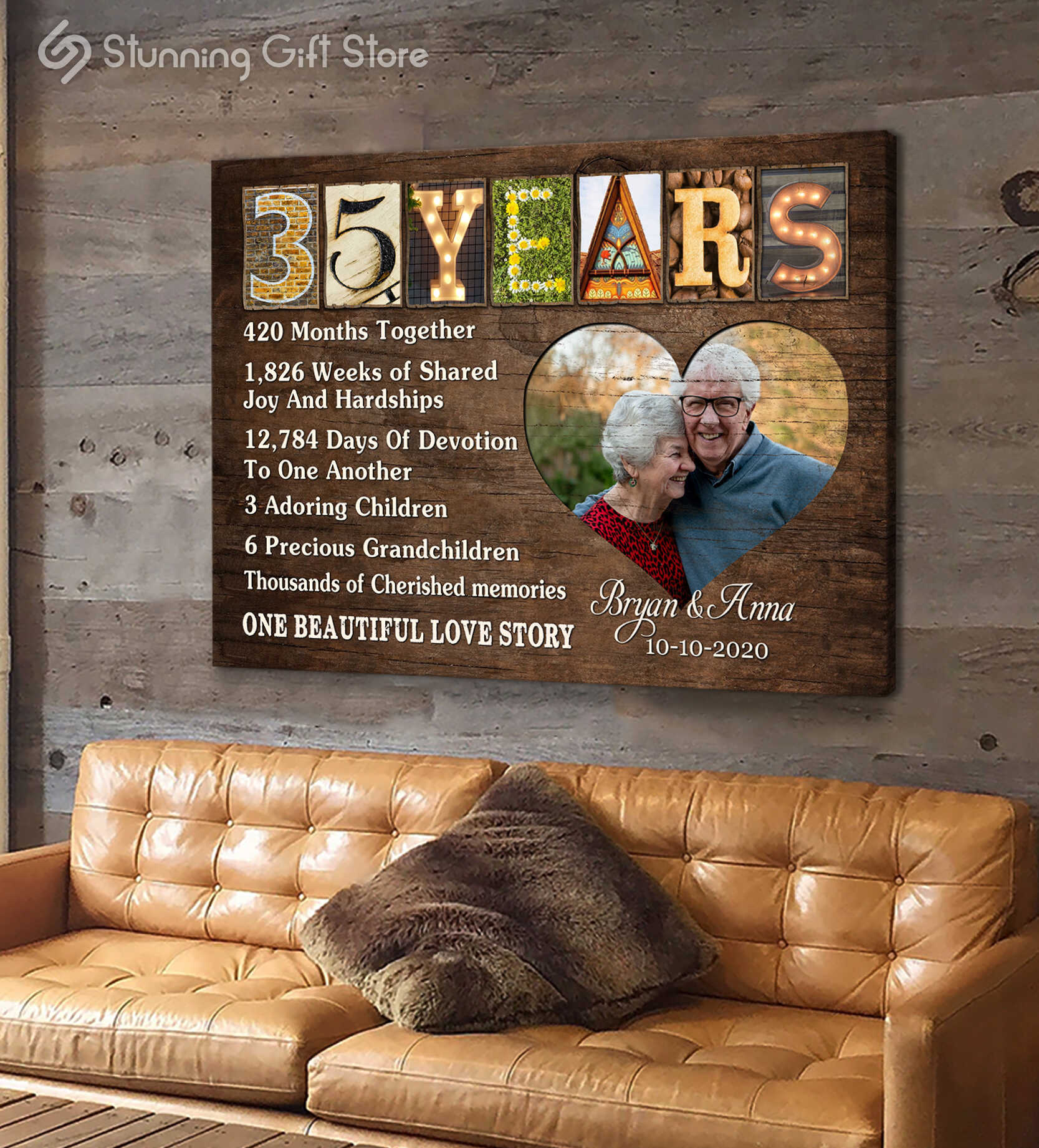 Amazon.com: FORTIVO 50th Anniversary Wedding Gifts, Wedding Gifts  Anniversary for Couple, Couple Gifts, Gifts for Anniversary Couple, 50th Wedding  Anniversary 50th Decorations, Gifts for Parents : Home & Kitchen