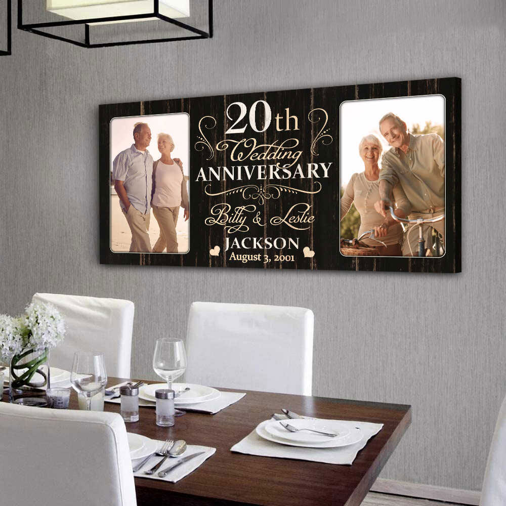 20 Year Wedding Anniversary Gift, 20th Anniversary Gift For Wife, 20 Year  Anniversary Gift For Husband - Stunning Gift Store