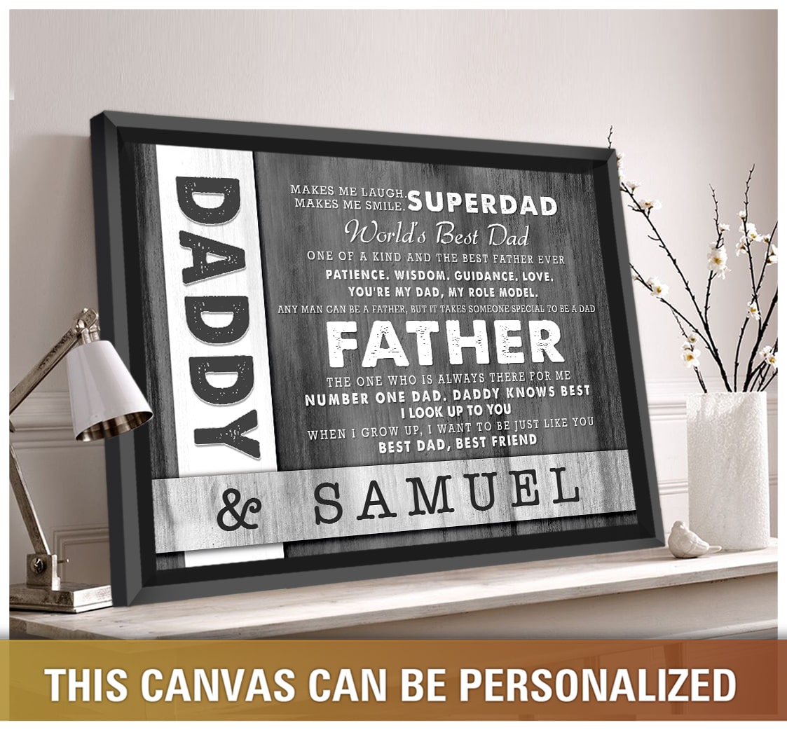 The Best Personalized Father's Day Gift!